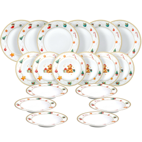 Набор посуды на 6 персон Christmas Fairy Tale, 18 предметов