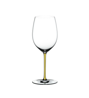Бокал для вина Cabernet/Merlot Fatto a Mano 625 мл, желтый