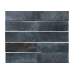 Плитка керамическая Equipe Hanoi 6,5х20, Blue Night, 8 мм