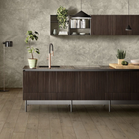 Керамогранит Italon Wonderful life 80х80 Naturale, Graphite, 9 мм