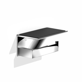 Держатель для туалетной бумаги Decor Walther Contract 0654100, хром