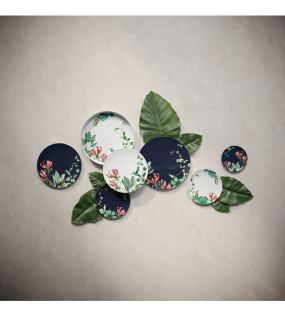 Тарелка салатная Avarua 22 см, белая