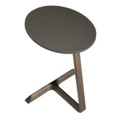 Стол журнальный Poltrona Frau Fidelio 45х35, Polvere