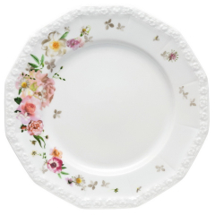 Тарелка столовая Maria Pink Rose 26 см