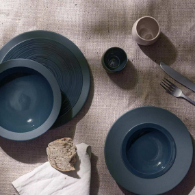 Тарелка глубокая Bahia Bleu De Roche 23 см