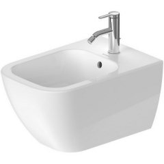 Биде подвесное Duravit Happy D.2 54х36, WonderGliss, 22581500001