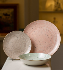 Набор посуды на 6 персон Metropolis Pepper Bamboo, 18 предметов