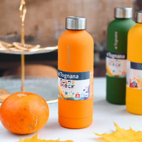 Бутылка для воды Color Block 500 мл, оранжевая