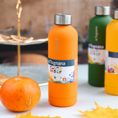 Бутылка для воды Color Block 500 мл, оранжевая