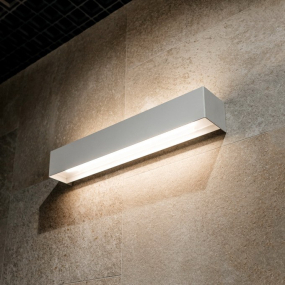 Светильник настенный Nemo Viiva 60х11х9 см, цвет белый