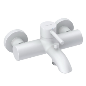 Смеситель для ванны Kludi Bozz 386915376, белый матовый