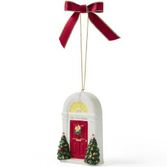 Елочная игрушка Spode Christmas Tree "Наш первый дом" 10х3 см