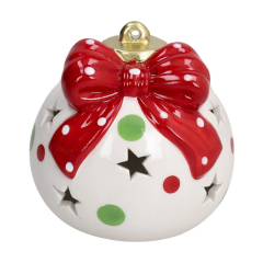 Фигурка с подсветкой "Шар с бантом" 11 см