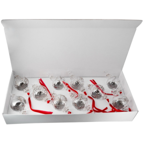 Набор елочных шаров в подарочной упаковке Dogale Christmas, 10 шт