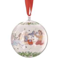 Елочный шар стеклянный Christmas games 6 см