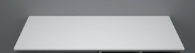 Столешница для тумбы под раковину RAK Ceramics Plano PLASL12146500, белый матовый