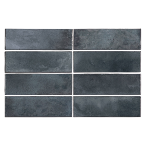 Плитка керамическая Equipe Hanoi 5,1х16,1, Blue Night, 7,7 мм