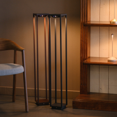 Лампа напольная Zafferano Home Solar 100 см, темно-серая