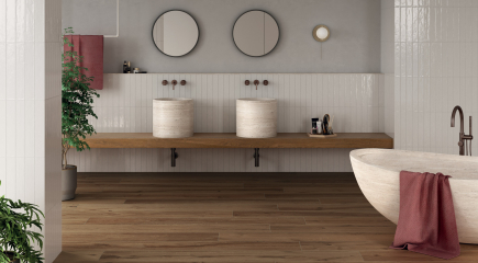 Керамогранит Rondine Daring 24х120, Nut, 8,5 мм