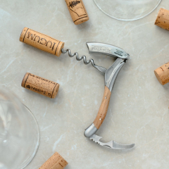 Штопор складной с ножом Wine Spirit 12 см, ручка - можжевельник