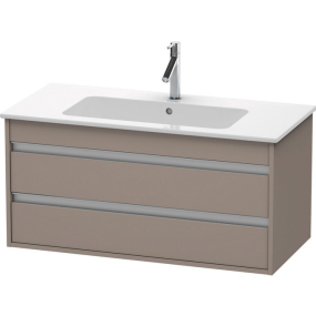 Тумба под раковину подвесная Duravit Ketho 100х48х47 KT643004343, базальт матовый