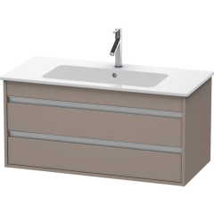Тумба под раковину подвесная Duravit Ketho 100х48х47 KT643004343, базальт матовый