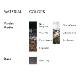 Раковина Antonio Lupi Simplo, 45х45, из мрамора Rosso Levanto