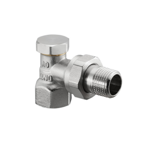 Вентиль на обратную подводку Oventrop Combi 2, R 1/2" ВР х G 3/8" НР, угловой