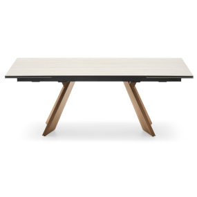 Стол Calligaris Icaro 160(240)х90 CS4114, White Travertino