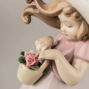 Статуэтка "Маленькая роза" 18х8х9 см