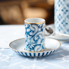 Чашка для эспрессо с блюдцем Transatlantica 104 мл