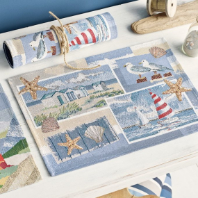 Салфетка под тарелку Beach House 32x48 см