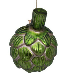 Елочная игрушка "Артишок" 9 см