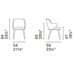 Стул Calligaris Foyer CS1898, Hemp