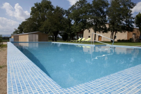 Мозаика стеклянная Vidrepur Colors 31,5х31,5, Niebla Turquesa, 4,5 мм