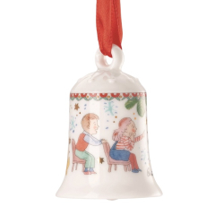 Елочная игрушка "Колокольчик. Волшебная шляпа" 5 см