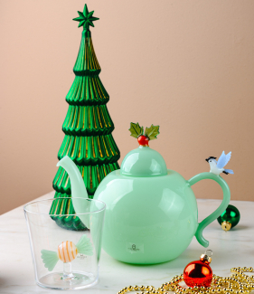 Заварник "Остролист и птичка" Woodland Tales