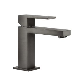 Смеситель для раковины Gessi Rettangolo 20002.707, брашированный черный PVD