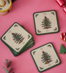 Набор подставок под кружку Christmas Tree 10,5x10,5 см, 6 шт