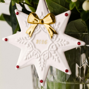 Елочная игрушка Villeroy & Boch Christmas Classics "Звезда 2026" 11,5 см