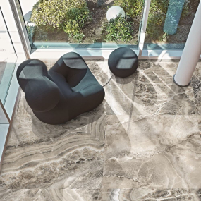 Керамогранит Imola The room 60х120 LP, Black Dahlia, 6,5 мм