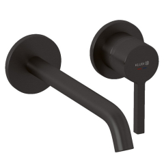 Внешняя часть Kludi Nova Fonte Pura 20245N215 смесителя для раковины, оружейная сталь