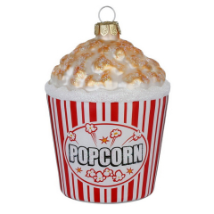 Елочная игрушка "Попкорн" 9,5 cм