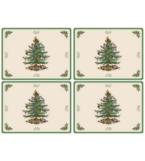 Набор подставок под тарелку Christmas Tree 29,8х40,1 см, 4 шт Набор подставок под тарелку Christmas Tree 29,8х40,1 см, 4 шт