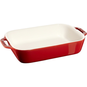 Форма для запекания прямоугольная Staub Ceramic 27х20 см, вишневая
