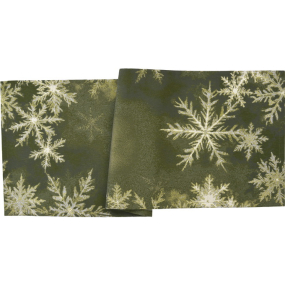 Скатерть-дорожка Freddo 50х140 см, зеленая