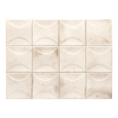 Плитка керамическая Equipe Hanoi 10х10, Arco White, 8 мм