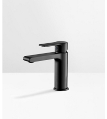 Смеситель для раковины iB Rubinetti WhyNot WN200NP, черный матовый