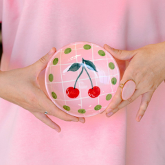 Салатник "Вишня" Quadri Rosa 14 см