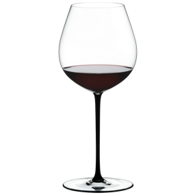 Бокал для вина Old World Pinot Noir Fatto a Mano 738 мл, черный